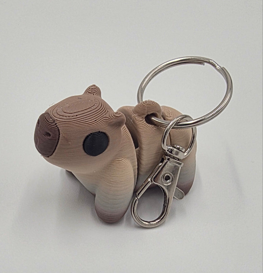Capybara keychain