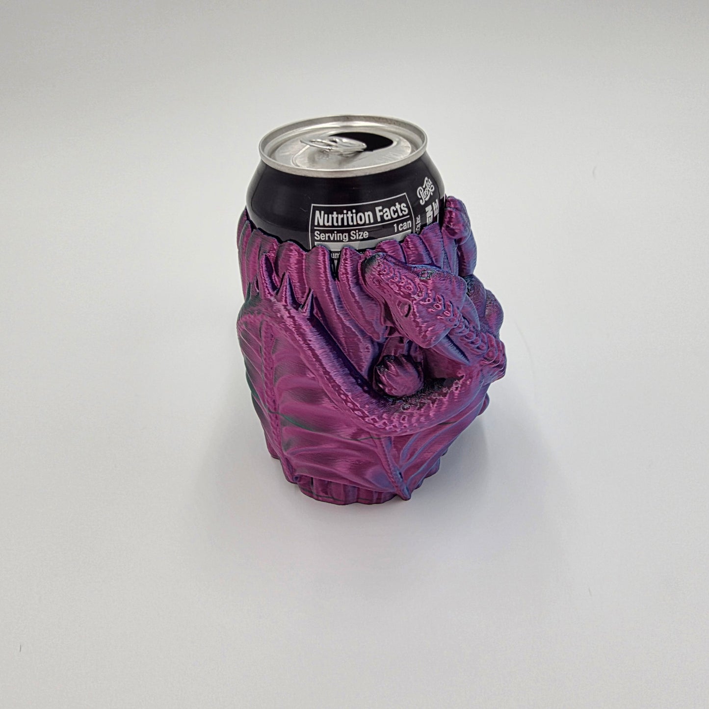 Wyvern soda can holder