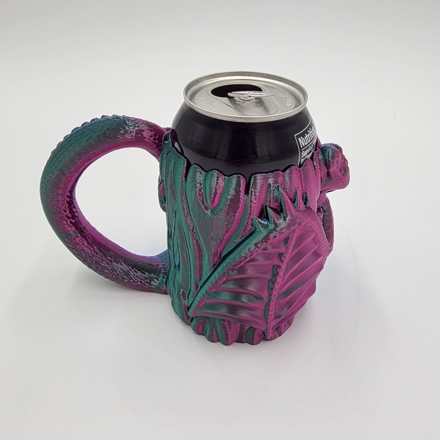Wyvern soda can holder