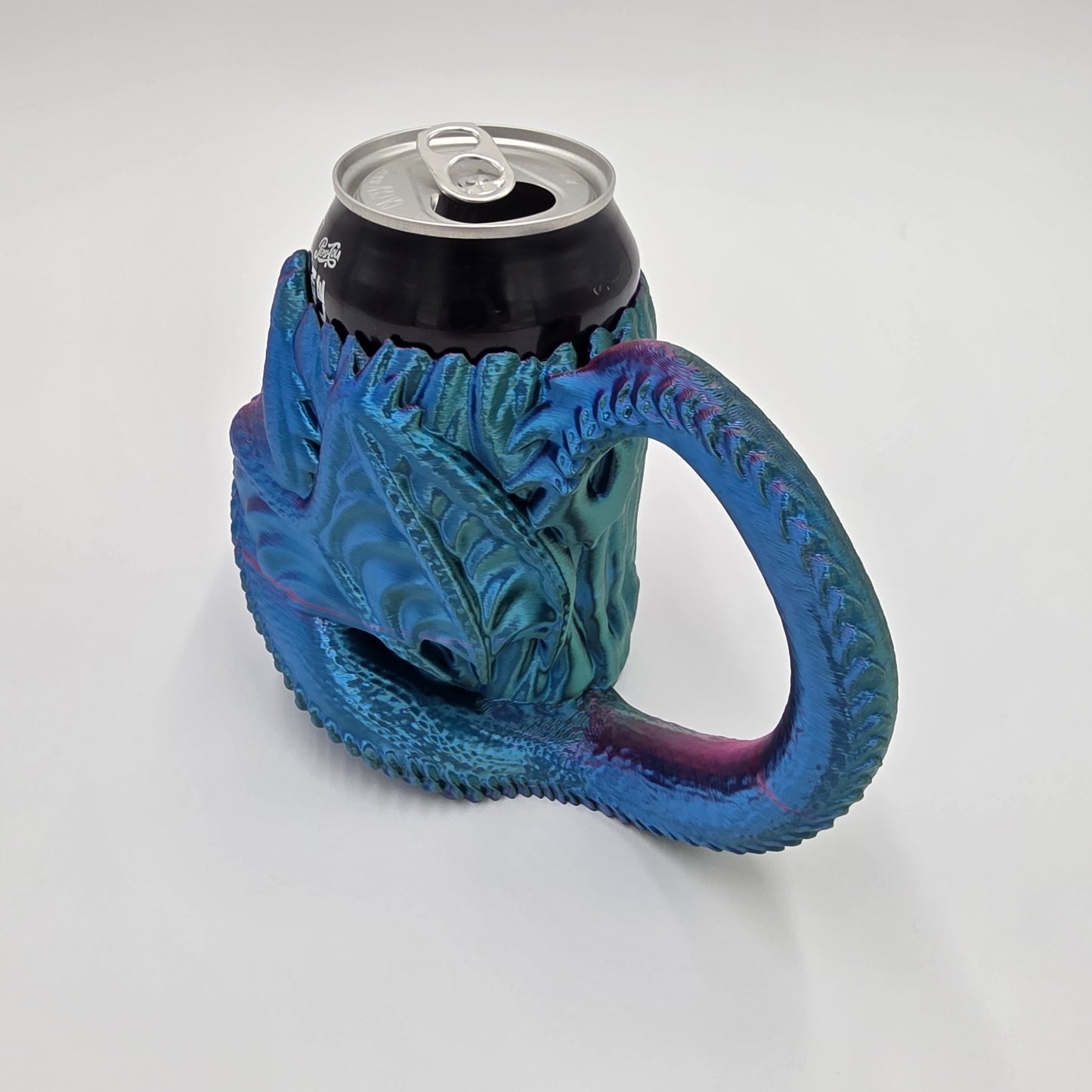 Wyvern soda can holder