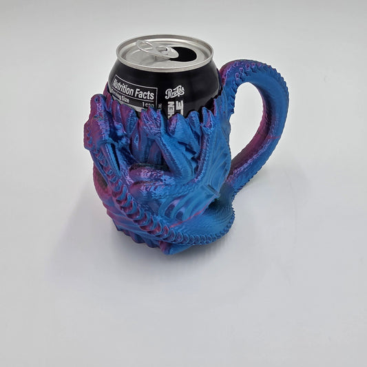 Wyvern soda can holder