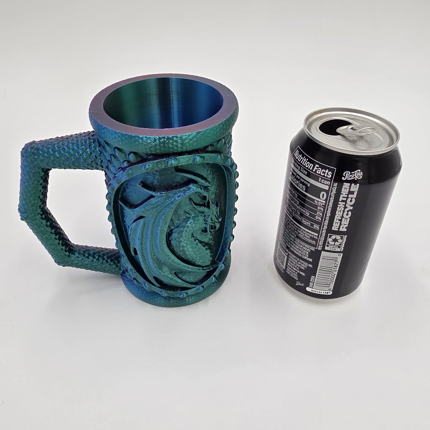 Dragon can holder