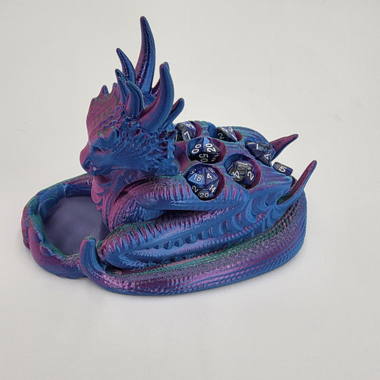 Dragon dice tower and dice holder