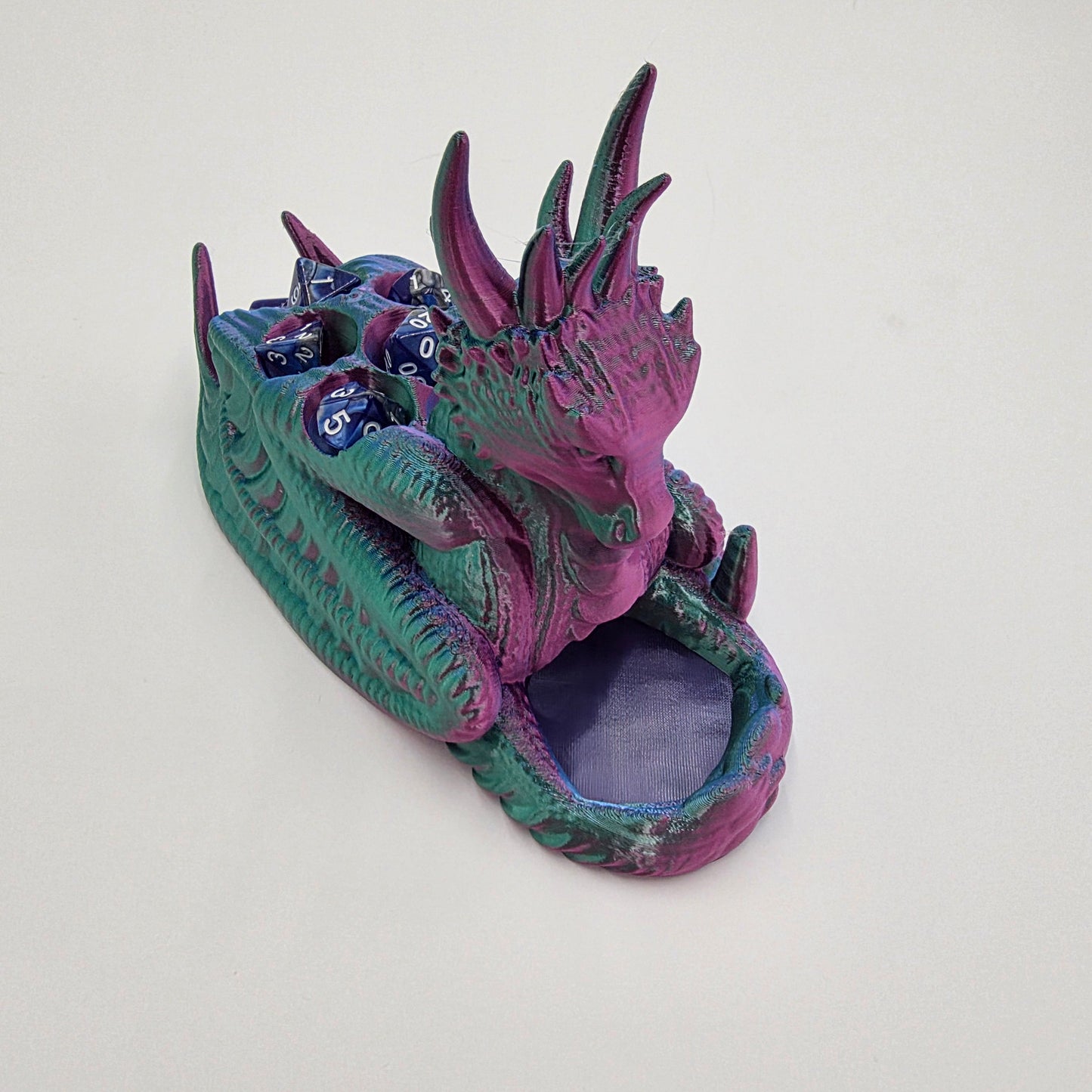 Dragon dice tower and dice holder