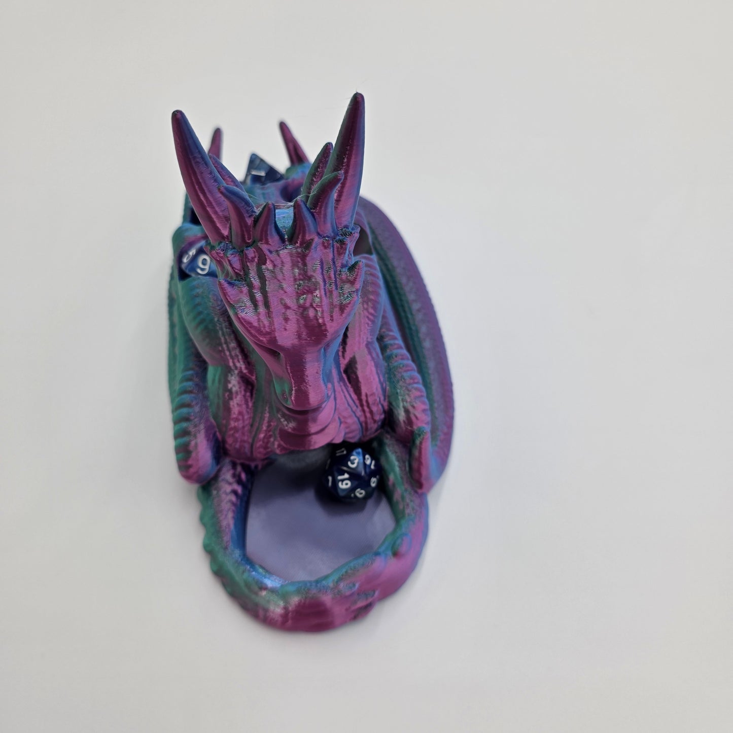 Dragon dice tower and dice holder