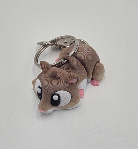 Hamster keychain